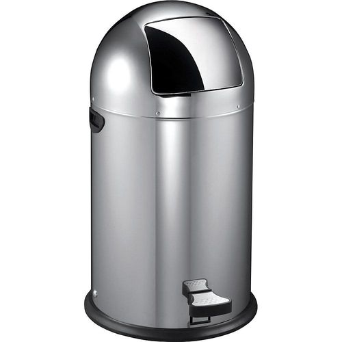 8713631046812 - EKO Push Mülleimer mit Pedal Volumen 33 l HxØ 700 x 350 mm Edelstahl matt 8713631046812 - EKO Push Mülleimer mit Pedal Volumen 33 l HxØ 700 x 350 mm Edelstahl matt