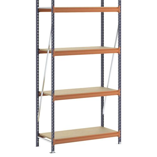 4061753273512 - Weitspannregal mit Spanplatte HxBxT 2500 x 1400 x 600 mm Grundregal 4061753273512 - Weitspannregal mit Spanplatte HxBxT 2500 x 1400 x 600 mm Grundregal