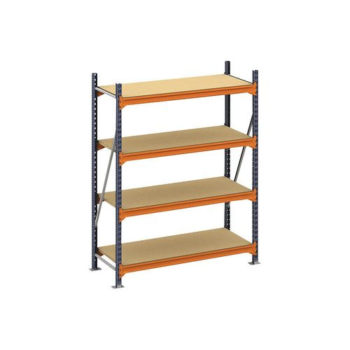4061753272966 - Weitspannregal Feldlast 4000 kg HxBxT 2500 x 1448 x 600 mm Grundregal 4061753272966 - Weitspannregal Feldlast 4000 kg HxBxT 2500 x 1448 x 600 mm Grundregal