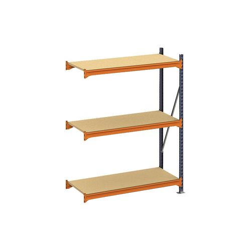 4061753273413 - Weitspannregal Feldlast 1600 kg mit Spanplatte HxBxT 2000 x 1400 x 500 mm Anbauregal kaiserkraft
