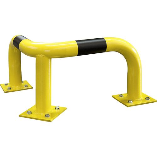 4260563722061 - Eck Rammschutzbügel Stahl Ø 76 mm Innenbereich HxB 600 x 600 mm 4260563722061 - Eck Rammschutzbügel Stahl Ø 76 mm Innenbereich HxB 600 x 600 mm