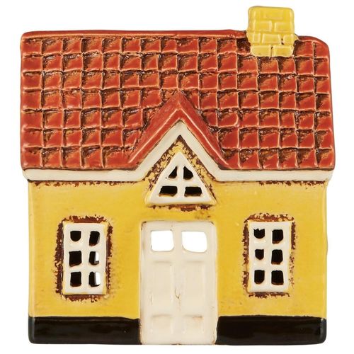 5709898367183 - Keramik Haus für Teelicht My Home Town gelb 13 x 77 x 14 cm 5709898367183 - Keramik Haus für Teelicht My Home Town gelb 13 x 77 x 14 cm