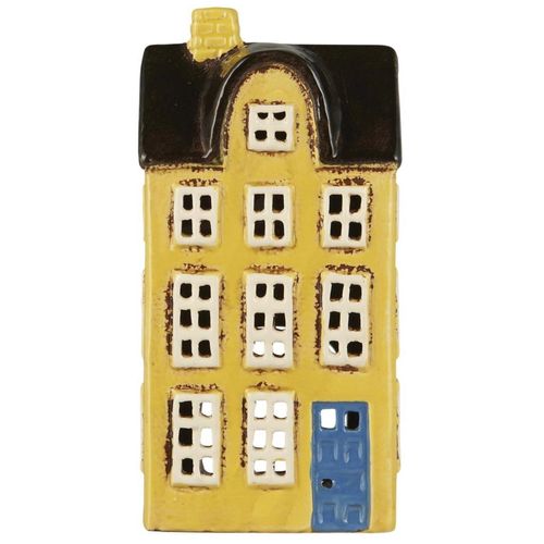 5709898367138 - Tellichthaus Nyhavn in gelb mit blauer Tür 10 x 75 x 205 cm 5709898367138 - Tellichthaus Nyhavn in gelb mit blauer Tür 10 x 75 x 205 cm