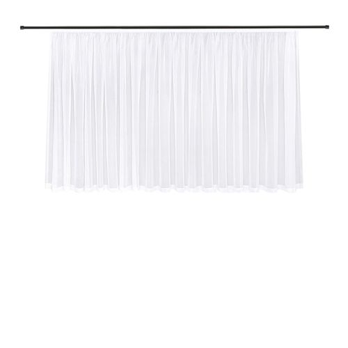 4007863568537 - Gardine Jody Gerster Kräuselband (1 St) transparent Voile Fertig konfektionierter Store aus Voile weiß 4007863568537 - Gardine Jody Gerster Kräuselband (1 St) transparent Voile Fertig konfektionierter Store aus Voile weiß