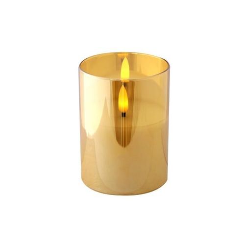 4036812412225 - Expo Börse - led Echtwachskerze im Glas mit Timer Kerze Echtglas Gold - Gold 4036812412225 - Expo Börse - led Echtwachskerze im Glas mit Timer Kerze Echtglas Gold - Gold