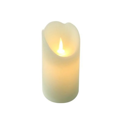 4057984005947 - X-mas Art Collection - led Rustik Echtwachs Kerze 15 cm Creme mit Timer - Creme 4057984005947 - X-mas Art Collection - led Rustik Echtwachs Kerze 15 cm Creme mit Timer - Creme