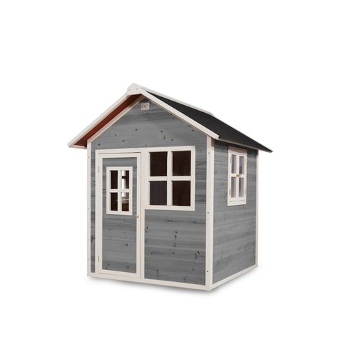 8720088268803 - Exittoys - Exit Holz Spielhaus Loft 100 Grau 149x141x160 cm 8720088268803 - Exittoys - Exit Holz Spielhaus Loft 100 Grau 149x141x160 cm