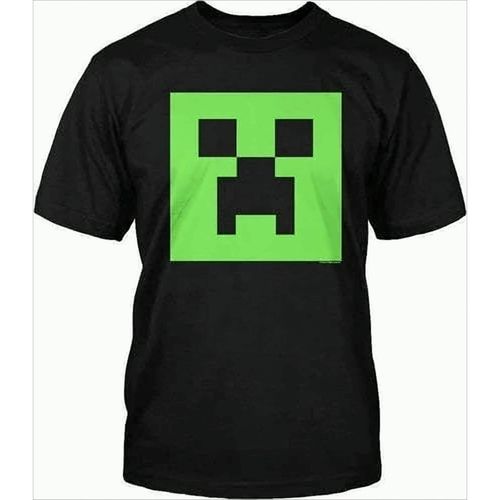 5055910316227 - Minecraft Creeper Glow In The Dark Kinder T-Shirt 110 116 Schwarz 5055910316227 - Minecraft Creeper Glow In The Dark Kinder T-Shirt 110 116 Schwarz