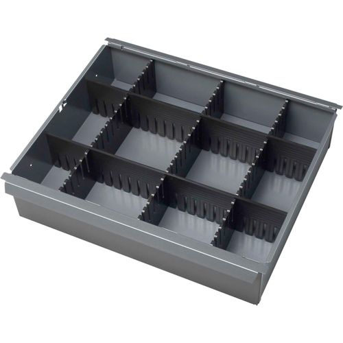4040376840004 - Einteilungsset Steckleisten (3xTiefe 2xBreite) Kunststoff für Schubladenhöhe 80 mm 4040376840004 - Einteilungsset Steckleisten (3xTiefe 2xBreite) Kunststoff für Schubladenhöhe 80 mm
