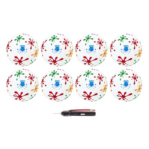 4009197091453 - PVC Ball Toy 22 cm Klecks 8 Bälle 4009197091453 - PVC Ball Toy 22 cm Klecks 8 Bälle