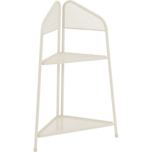4059865305474 - Metall Balkon Eckregal Regal Standregal Ablage Aufbewahrung Eckschrank beige 4059865305474 - Metall Balkon Eckregal Regal Standregal Ablage Aufbewahrung Eckschrank beige