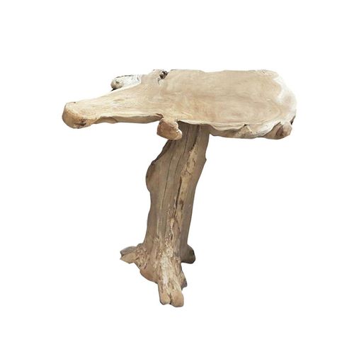 4059865346705 - Massiv Gartentisch Bar-Tisch SURGA Garten Tisch Holztisch Stehtisch Wurzelteak