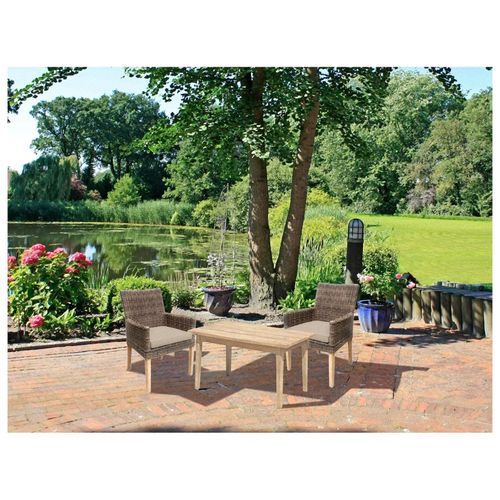 4041908109392 - Sitzgruppe NORVELLPUEBLO braun natur Holz 3-teilig 4041908109392 Garden Pleasure 4041908109392 - Sitzgruppe NORVELLPUEBLO braun natur Holz 3-teilig 4041908109392 Garden Pleasure