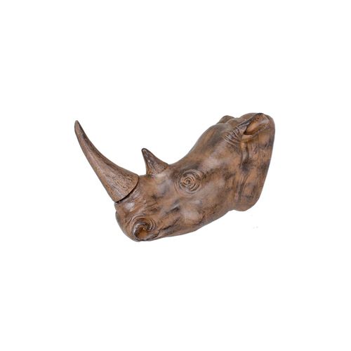 4041908092939 - - Geweih Nashorn Polyresin Wand-Deko Antik-Braun Jagd Trophäe Skulptur Wohn Zimmer 4041908092939 - - Geweih Nashorn Polyresin Wand-Deko Antik-Braun Jagd Trophäe Skulptur Wohn Zimmer