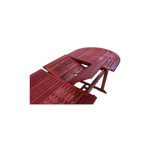 4059865306495 - Garten Tisch Stockholm Eukalyptus Holz Esstisch oval ausziehbar 4059865306495 - Garten Tisch Stockholm Eukalyptus Holz Esstisch oval ausziehbar