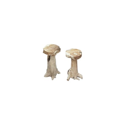 4059865461057 - Barhocker SURGA 2er Set Hocker Tresen Stuhl Hochstuhl Bar Hocker Teak Wurzel 4059865461057 - Barhocker SURGA 2er Set Hocker Tresen Stuhl Hochstuhl Bar Hocker Teak Wurzel