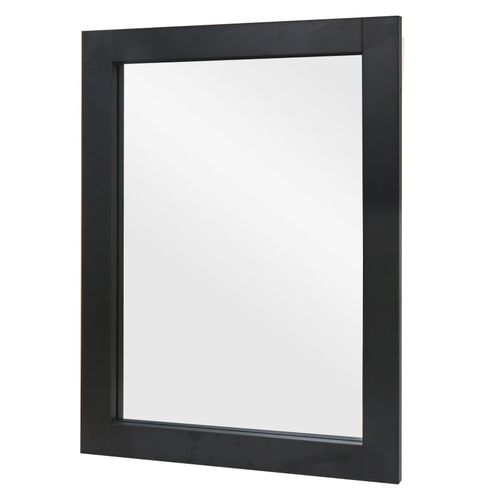 4057651606811 - Wandspiegel MCW-L86 Badezimmer Badspiegel Spiegel Badmöbel MVG-zertifiziert 72x52cm ~ schwarz 4057651606811 - Wandspiegel MCW-L86 Badezimmer Badspiegel Spiegel Badmöbel MVG-zertifiziert 72x52cm ~ schwarz