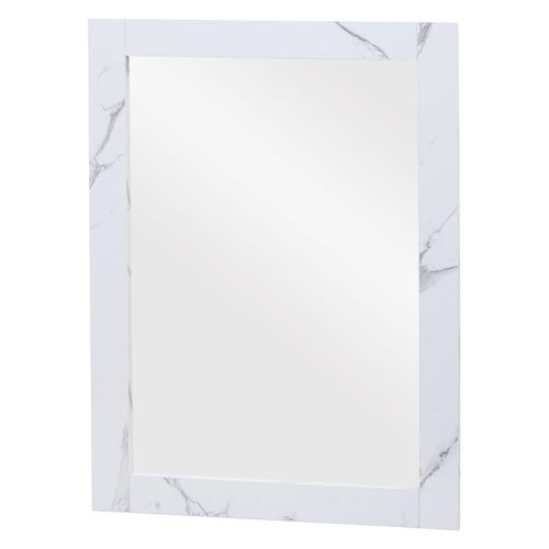 4057651633091 - Wandspiegel MCW-L86 Badezimmer Badspiegel Spiegel Badmöbel MVG-zertifiziert 72x52cm ~ Marmor-Optik weiß 4057651633091 - Wandspiegel MCW-L86 Badezimmer Badspiegel Spiegel Badmöbel MVG-zertifiziert 72x52cm ~ Marmor-Optik weiß