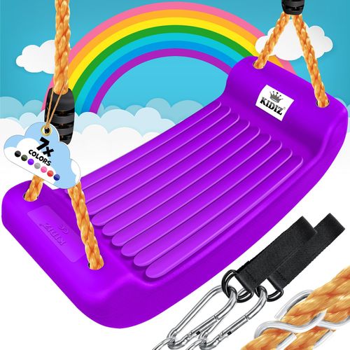 4255598311540 - KIDIZ® Schaukel Kinderschaukel Set - Ink Zubehör Schaukelsitz Schaukelbrett Garten Outdoor Indoor Brettschaukel für Kinder zum Schaukeln aus Kunststoff Höhenverstellbar Rutschfest 4255598311540 - KIDIZ® Schaukel Kinderschaukel Set - Ink Zubehör Schaukelsitz Schaukelbrett Garten Outdoor Indoor Brettschaukel für Kinder zum Schaukeln aus Kunststoff Höhenverstellbar Rutschfest