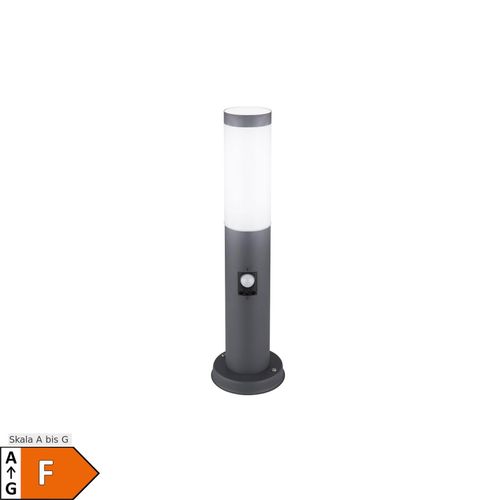 9007371542826 - LED Sockelleuchte Edelstahl anthrazit Sensor H 45 cm 9007371542826 - LED Sockelleuchte Edelstahl anthrazit Sensor H 45 cm