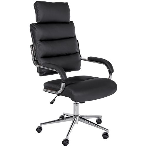 4251756493462 - Bürostuhl Campo Kunstlederbezug I Schreibtischstuhl höhenverstellbar und drehbar I bis 135 kg belastbar I mit Rückenlehne 4251756493462 - Bürostuhl Campo Kunstlederbezug I Schreibtischstuhl höhenverstellbar und drehbar I bis 135 kg belastbar I mit Rückenlehne