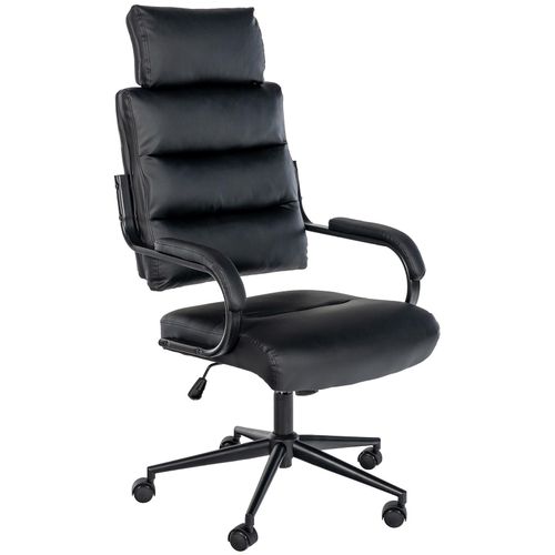 4251756493479 - Bürostuhl Campo Kunstlederbezug I Schreibtischstuhl höhenverstellbar und drehbar I bis 135 kg belastbar I mit Rückenlehne 4251756493479 - Bürostuhl Campo Kunstlederbezug I Schreibtischstuhl höhenverstellbar und drehbar I bis 135 kg belastbar I mit Rückenlehne