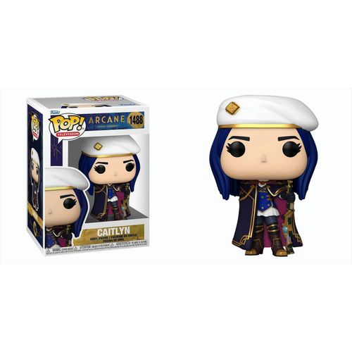0889698836982 - Arcane - Caitlyn Vinyl Figur 1488 Funko Pop! multicolor