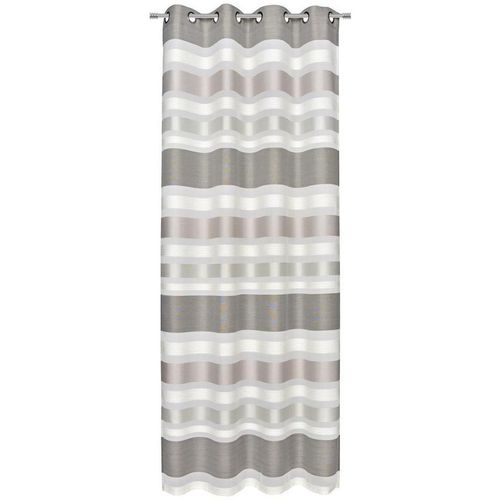 9009852891737 - Ösenschal Sophie Taupe Textil Streifen 135x245 cm Voile Wohntextilien Gardinen & Vorhänge Fertiggardinen Ösenschals 9009852891737 - Ösenschal Sophie Taupe Textil Streifen 135x245 cm Voile Wohntextilien Gardinen & Vorhänge Fertiggardinen Ösenschals