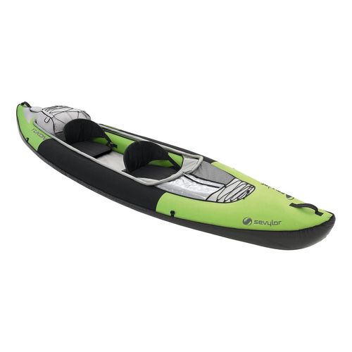 3138522051617 - - Kajak - Yukon KCC380 (grün schwarz 382x98cm) für 2 Personen