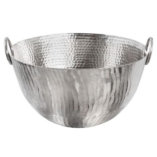 4251561902456 - riess-ambiente Deko Schale ORIENT - 40cm silber Metall Hammerschlag Design 4251561902456 - riess-ambiente Deko Schale ORIENT - 40cm silber Metall Hammerschlag Design