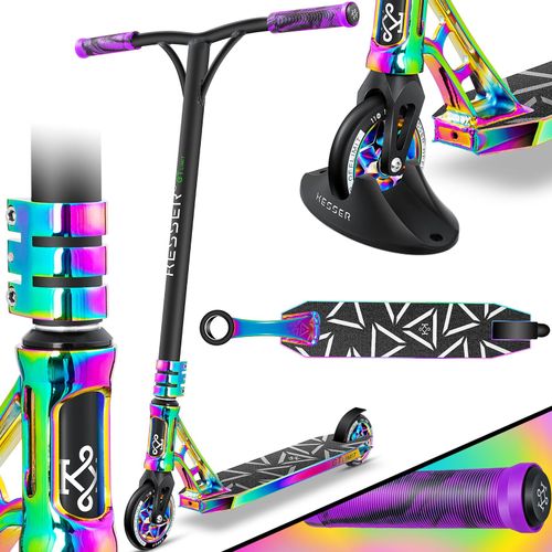4260692717723 - KESSER® Stunt Scooter GT-Limit 360° Lenkung Funscooter Stuntscooter mit Ständer ABEC 9 Kugellagern 110 mm PU Räder Kickscooter Tretroller Cityroller Trick Roller für Kinder Erwachsene 4260692717723 - KESSER® Stunt Scooter GT-Limit 360° Lenkung Funscooter Stuntscooter mit Ständer ABEC 9 Kugellagern 110 mm PU Räder Kickscooter Tretroller Cityroller Trick Roller für Kinder Erwachsene