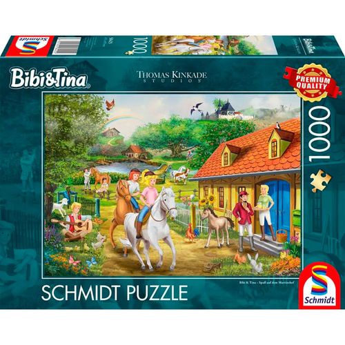 4001504584252 - Thomas Kinkade Studios Bibi & Tina – Spaß auf dem Martinshof Puzzle 4001504584252 - Thomas Kinkade Studios Bibi & Tina – Spaß auf dem Martinshof Puzzle