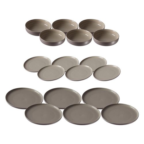 4260762069646 - Teller und Schalenset Jasper 18er Set 4260762069646 - Teller und Schalenset Jasper 18er Set
