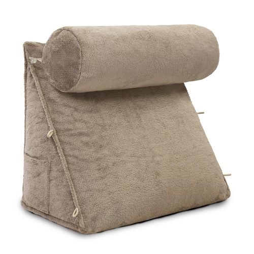 4260641680078 - aktivshop Rückenkissen Bett Sofa mit Abnehmbarer Nackenrolle und Seitentasche Rückenstützkissen mit Nackenkissen 4260641680078 - aktivshop Rückenkissen Bett Sofa mit Abnehmbarer Nackenrolle und Seitentasche Rückenstützkissen mit Nackenkissen