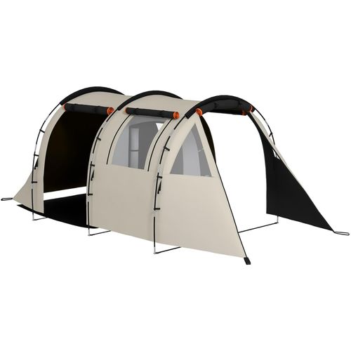 4255633566720 - Campingzelt mit Tragetasche und weiterem Zubehör braun 460L x 230B x 180H cm 4255633566720 - Campingzelt mit Tragetasche und weiterem Zubehör braun 460L x 230B x 180H cm
