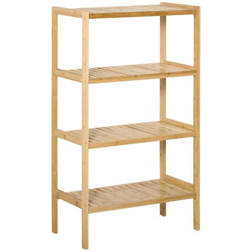 4251774944946 - Standregal mit dem kippsicheresn Design natur 62B x 33T x 112H cm standregal regal aufbewahrungsregal kippsicheres regal