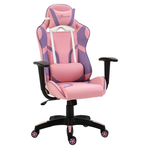 4251774969833 - Gamingstuhl ergonomisch rosa violett 69 x 56 x (116-1255) cm (BxTxH) Bürostuhl PC-Stuhl Drehstuhl Chefsessel Stuhl 4251774969833 - Gamingstuhl ergonomisch rosa violett 69 x 56 x (116-1255) cm (BxTxH) Bürostuhl PC-Stuhl Drehstuhl Chefsessel Stuhl