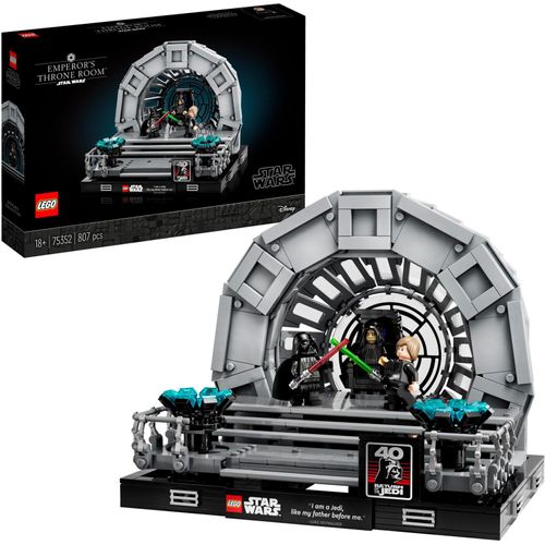 5702017421360 - 75352 Star Wars Thronsaal des Imperators - Diorama Konstruktionsspielzeug 5702017421360 - 75352 Star Wars Thronsaal des Imperators - Diorama Konstruktionsspielzeug