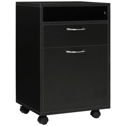4255633558343 - Rollcontainer Aktenschrank Bürocontainer mit Schublade Büroschrank