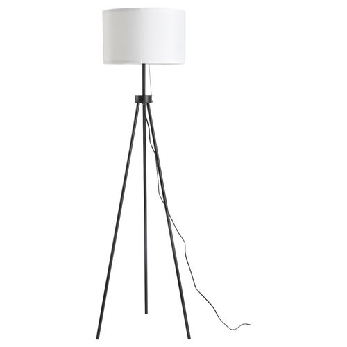 4251774965378 - Tripod-Stehlampe schwarz weiß 37 x 152 cm (ØxH) Leselampe Stehleuchte Tripodlampe Wohnzimmerlampe