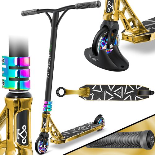 4260692717709 - KESSER® Stunt Scooter GT-Limit 360° Lenkung Funscooter Stuntscooter mit Ständer ABEC 9 Kugellagern 110 mm PU Räder Kickscooter Tretroller Cityroller Trick Roller für Kinder Erwachsene 4260692717709 - KESSER® Stunt Scooter GT-Limit 360° Lenkung Funscooter Stuntscooter mit Ständer ABEC 9 Kugellagern 110 mm PU Räder Kickscooter Tretroller Cityroller Trick Roller für Kinder Erwachsene