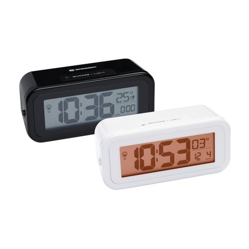 4007922052618 - BRESSER MyTime Amber Funkwecker Farbe weiss 4007922052618 - BRESSER MyTime Amber Funkwecker Farbe weiss