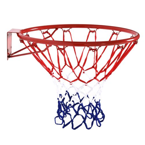 4250871287390 - Basketballkorb mit Netz rot blau weiß 46 x 46 cm (ØxH) Basketball Ballspiele Korb Backboard Basketballring 4250871287390 - Basketballkorb mit Netz rot blau weiß 46 x 46 cm (ØxH) Basketball Ballspiele Korb Backboard Basketballring