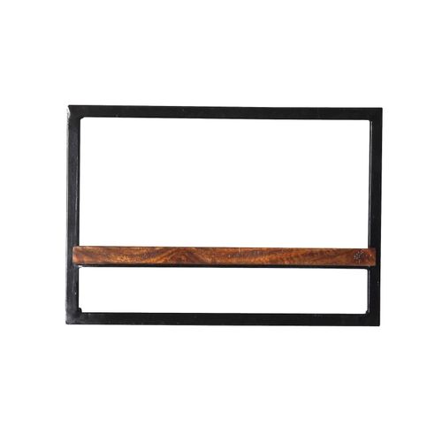 4059865171758 - Wandregal Panama Mangoholz Metall Wandboard Ablage Regal Hängeregal Bücherregal 4059865171758 - Wandregal Panama Mangoholz Metall Wandboard Ablage Regal Hängeregal Bücherregal