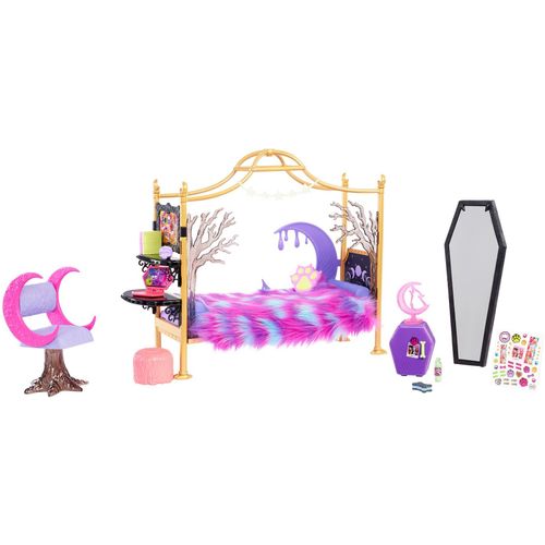 0194735069842 - Monster High Clawdeen Wolfs Schlafzimmer Kulisse 0194735069842 - Monster High Clawdeen Wolfs Schlafzimmer Kulisse