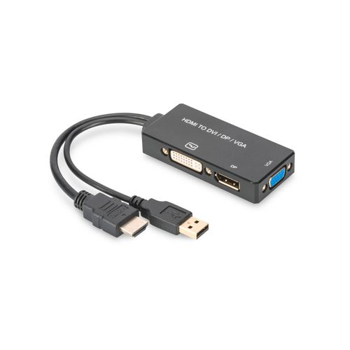 4016032433866 - Assmann HDMI-Konverterkabel A-DVI(24+1) 02m schwarz Polybeutel (AK-330403-002-S) - Digitus 4016032433866 - Assmann HDMI-Konverterkabel A-DVI(24+1) 02m schwarz Polybeutel (AK-330403-002-S) - Digitus