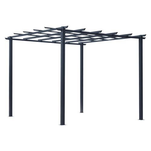 4250871272662 - Rosenpavillon schwarz 300 x 300 x 230 cm (LxBxH) Pflanzbogen Rosenbogen Rankhilfe Pflanzgitter 4250871272662 - Rosenpavillon schwarz 300 x 300 x 230 cm (LxBxH) Pflanzbogen Rosenbogen Rankhilfe Pflanzgitter