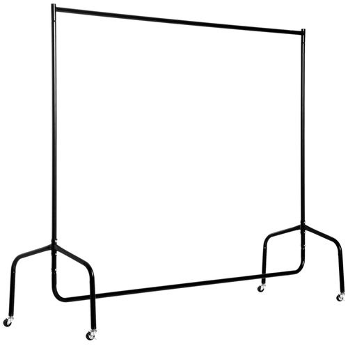 4250871212682 - Homcom - Kleiderständer Kleiderwagen Wäscheständer Rollgarderobe Garderobenständer (150 x 60 x 170 cm) - Schwarz 4250871212682 - Homcom - Kleiderständer Kleiderwagen Wäscheständer Rollgarderobe Garderobenständer (150 x 60 x 170 cm) - Schwarz