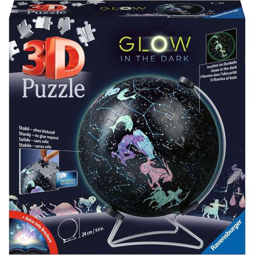 4005556115440 - Ravensburger 3D Puzzle 11544 - Glow In The Dark Sternenglobus - 190 Teile - Nachleuchtender Globus für Kinder und Erwachsene 4005556115440 - Ravensburger 3D Puzzle 11544 - Glow In The Dark Sternenglobus - 190 Teile - Nachleuchtender Globus für Kinder und Erwachsene