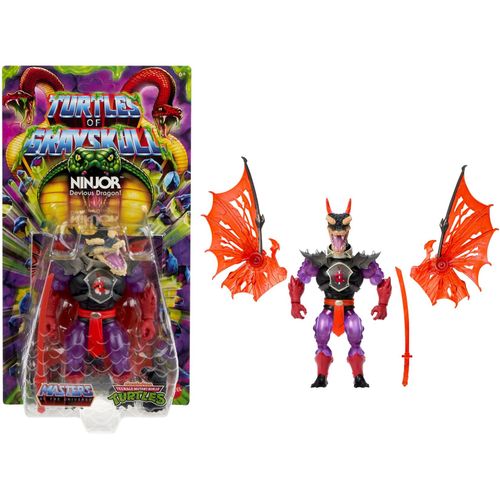 0194735264292 - Masters of the Universe Origins Turtles of Grayskull Ninjor Spielfigur 0194735264292 - Masters of the Universe Origins Turtles of Grayskull Ninjor Spielfigur